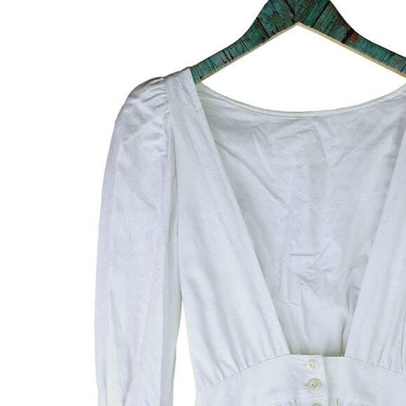 Vintage Eileen West Pioneer Farm House Pockets Maxi Style Dress, USA, NWT, Sz 6 - Picture 9 of 12